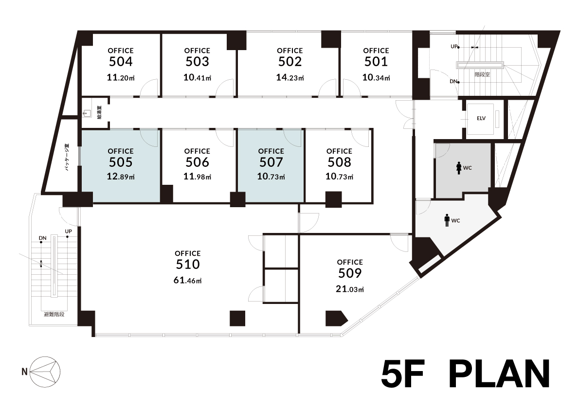 5F Small Office plan