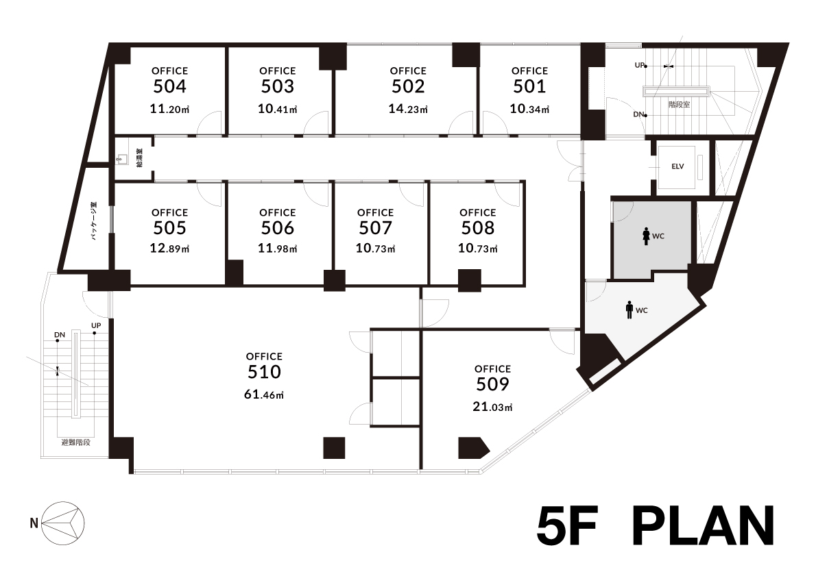 5F Small Office plan